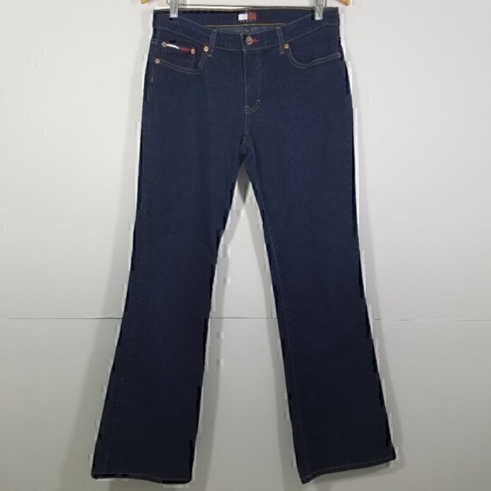 VTG Tommy Hilfiger Embroidered WB Jeans Authentic